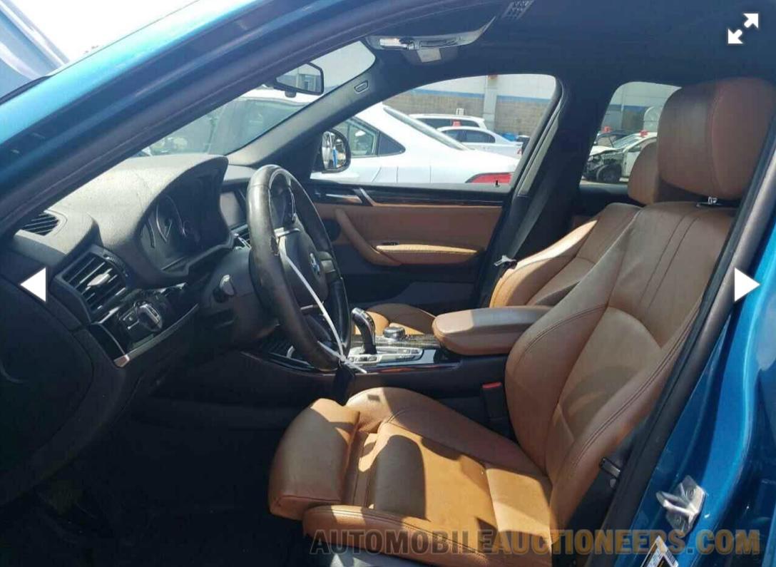 BMW X4 2018 Blue vin: 5UXXW7C55J0W64016